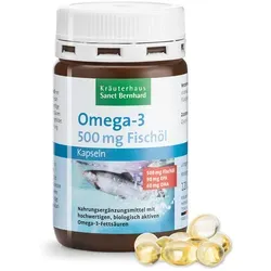 Omega-3 Fischöl-Kapseln 500 mg