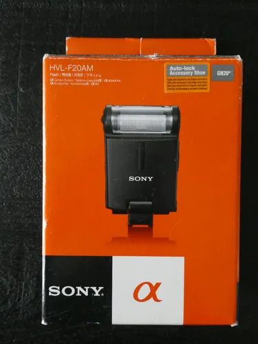Sony HVL F20AM Kompacktblitz. Unbenutzte Lagerware aus Geschäftsauflösung. neu!
