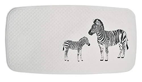 RIDDER Wanneneinlage Zebra weiß 38x72 cm