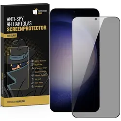 2x Anti-Spy 9H Panzerglas für Samsung Galaxy S24 FE Blickschutz Privacy echtes Tempered Glass Panzerfolie Displayschutz Schutzfolie Schutzglas Screen Protector