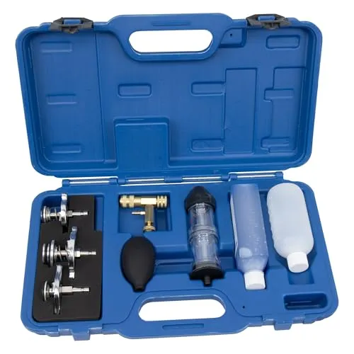 RepTools CO2 Tester Zylinderkopfdichtung KFZ inkl 250ml Testflüssigkeit Kühlwasser prüfen Lecktester universal PKW