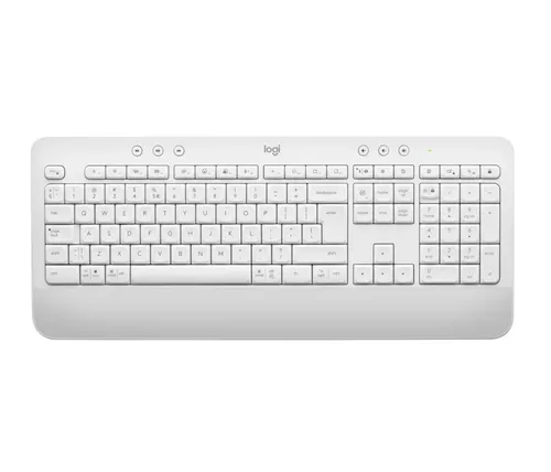 Logitech Signature K650 - Kabellose Tastatur mit Bluetooth 5.1 - Tastaturen - Komfortables Tippgefühl für stundenlanges Arbeiten, ideal für Multiplattform-Nutzung und effizientes Arbeiten.