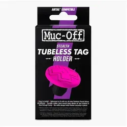 Muc Off Tubeless Tag Holder Schwarz/Pink