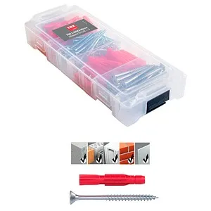 TOX L-BOXX Micro Allround TRI 6/8 094901802 Dübel- und Schrauben-Sortiment, 140-teilig