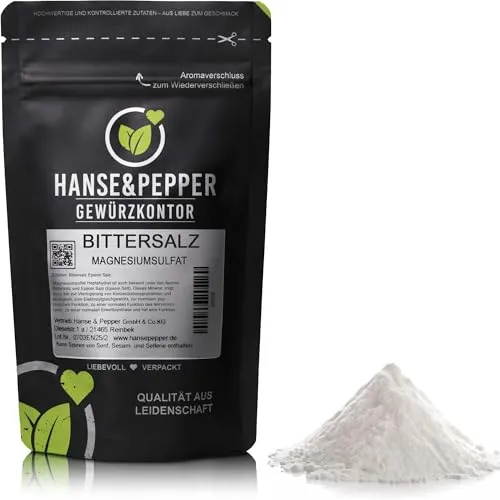 2kg Bittersalz MgSO4 Lebensmittelqualität Food Grade Epsom - Eco Serie