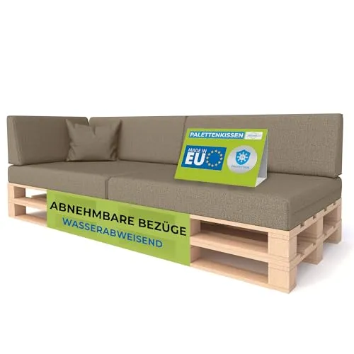 Sitzpolster Braun von Pillows24