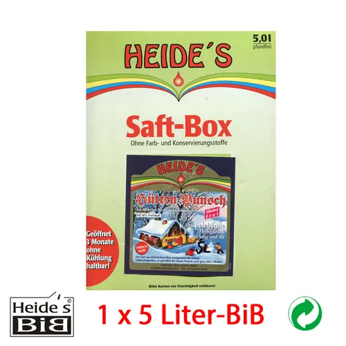 Hüttenpunsch, 5 Liter-BiB - 1er-Pack