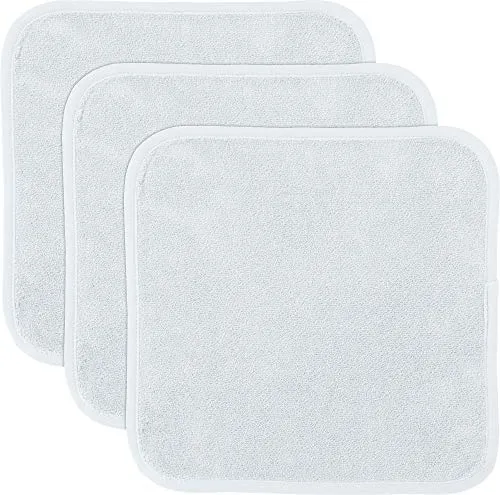 Produktbild Erwin Müller Microfaser Abschminktücher weiß Größe 30x30 cm, Make-up Entferner, Gesichtsreinigung 3er-Pack