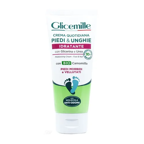 Glicemille feuchtigkeitsspendende Fusscreme Kamille und Aloe 100 ml