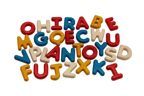 Plantoys Lernspielzeug Alphabet Großbuchstaben