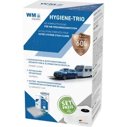 WM aquatec Hygiene-Trio Wasserhygiene Komplettset für Tankgröße 60 Liter