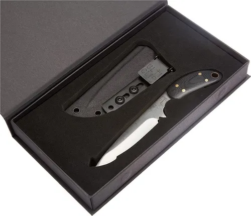 BÖKER PLUS® Pocket Knife - Feststehendes Taschenmesser mit Kydex-Scheide - Taschenmesser mit lebenslanger Garantie, ergonomischem G10 Griff und scharfer 440C Klinge. Ideal für Outdoor-Abenteuer und als edles Geschenk.