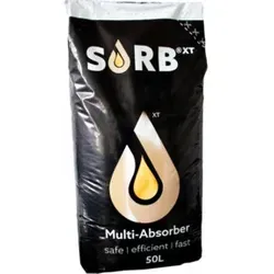 Dürholdt SORBXT 50 l-Sack Faser-Bindemittel - Ölbindemittel mit 50 l Faser-Bindemittel, ideal für mobile Soforthilfe und zum Schutz kleinerer Flächen. Hohe Bindekraft von 33 Litern.