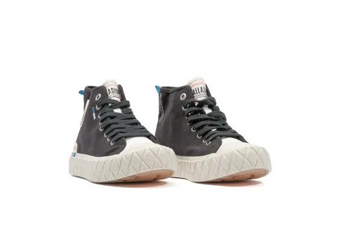 Palladium Palla ACE Chukka CVS Modus, Schwarz, 38 EU - Herren-Stiefel mit atmungsaktivem Leinenfutter für optimalen Tragekomfort und Stil.