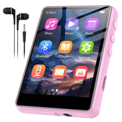 SWOFY 128GB MP3-Player mit Bluetooth 5.3 und Touchscreen