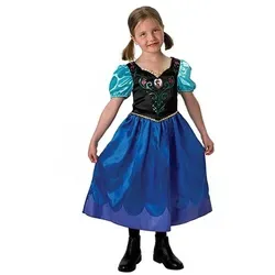 Rubie ́s Kostüm Die Eiskönigin Anna in blau von Rubies
