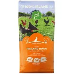 Hunde Trockenfutter Irish Pure Freiland-Huhn mit Gemüse & Kelp-Alge Puppy 1,5 kg