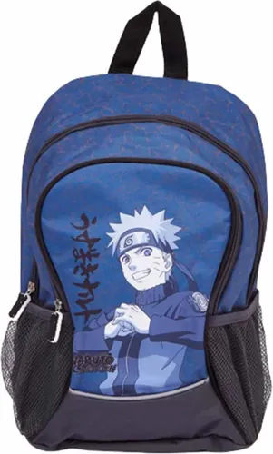Naruto Shippuden Jungen Rucksack 38x28x12 cm – Cooles Design für Fans - Stylischer Naruto Shippuden Rucksack mit lebendigem Print. Bietet viel Stauraum, gepolsterte Schultergurte und robuste Materialien – ideal für Schule und Freizeit!