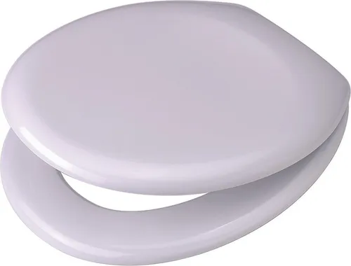 Toto Germany WC-Sitz Rondo mit Edelstahl-Befestigung - Hochwertiger WC-Sitz aus Duroplast Urea, universell passend und mit langlebiger Edelstahl-Befestigung für extra Stabilität.