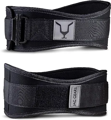 JAG GEARS Gewichthebergürtel - Auto Lock Lifting Belt für Krafttraining - Gewichthebergürtel für Herren und Damen, mit selbstsichernder Schnalle für maximale Sicherheit beim Training. Ideal für Kniebeugen, Kreuzheben und Crossfit. Leicht und stabil für optimalen Komfort.