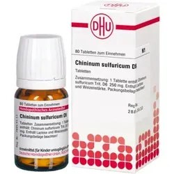 Chininum Sulfuricum D 6 Tabletten 80 St