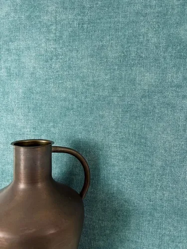 Newroom Vliestapete, Blau Tapete Uni Unifarbe - Unifarben Dunkelblau Struktur für Büro Diele/Flur Schlafen, Unitapete, Strukturtapete