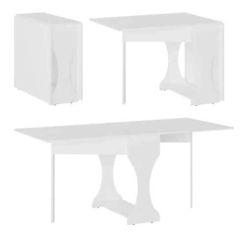 Rodnik Esstisch FLEXI - Ausklappbar und platzsparend - Esstisch FLEXI, klappbar und kompakt, ideal für kleine Räume. Mit einer Breite von 140 cm bietet er dennoch ausreichend Platz für gesellige Abende.