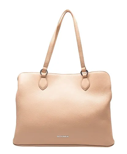 BOGNER Schultertasche Mona Shopper, aus echtem Leder