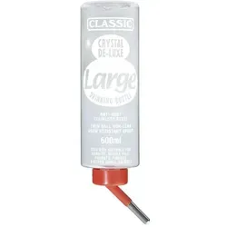 Kerbl Kaninchen Tränke Trinkflasche Classic de Luxe - 600 ml Nagertränke, hygienisch und ideal für Hamster und andere Kleintiere