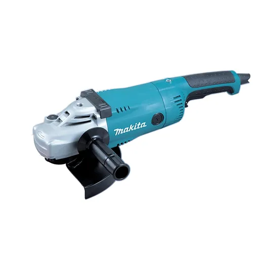 Makita GA9020 - 230 mm Winkelschleifer 2200 W - Schleifmaschinen mit vibrationsabsorbierendem Design und werkzeugloser Radabdeckung für schnelle Anpassung. Ideal für präzise Arbeiten und einfache Handhabung.