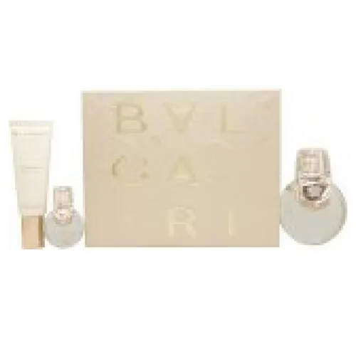 BVLGARI Eau de Toilette Omnia Crystalline Gift Set 100ml EDT + 15ml EDT + 40ml Handcream