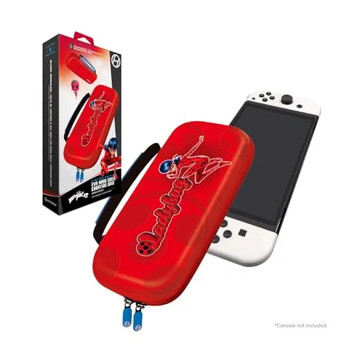 Hyperkin Official Miraculous EVA Hard Shell Carrying Case (Ladybug)