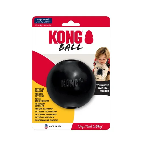KONG Extreme Ball With Hole Large | Hundespielzeug von HUNTER International GmbH
