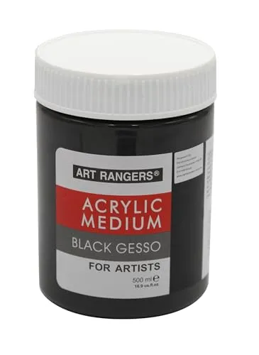 Paintersisters Acryl Gesso Schwarz 500ml