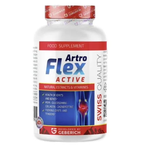 ArtroFlex Active Kapseln, 16.78 g - Veganer Nahrungsergänzungsmittel für Gelenke, enthält Glucosamin, MSM und Kurkuma für optimale Unterstützung der Gelenkgesundheit.