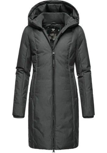 Ragwear Wintermantel Amarri Wasserdichter Winterparka mit großer Kapuze