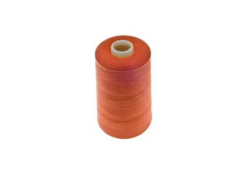 maDDma 1 Spule Nähgarn Polyester 40/2 120er 1000m Nähgarn, 1000 m, A524 kürbisorange