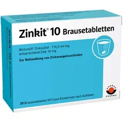 Zinkit 10 Brausetabletten 20 St