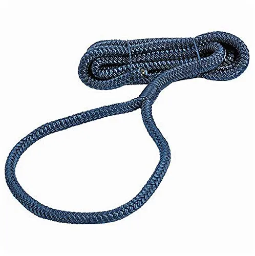 Osculati Polyester Doppelgeflecht Fenderleine, Farbe:blau, Ø und Länge:8mm Ø. 1.5m lang