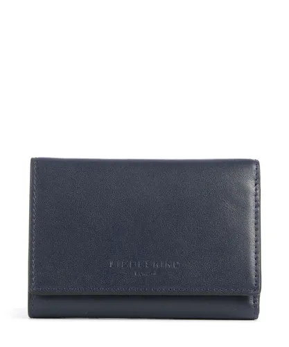 Liebeskind Linn Soft Nappa M Geldbörse Damen blau 2181676-5838 - Elegante Liebeskind Geldbörse aus weichem Nappaleder, ideal für die stilvolle Aufbewahrung von Karten und Bargeld. Kompakt und praktisch für den täglichen Gebrauch.