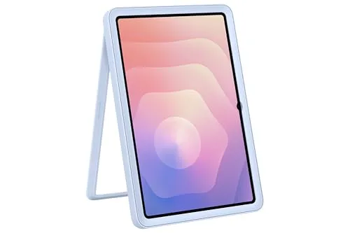 SAMSUNG Frame Cover für Galaxy Tab S11 Ultra, Blau - Tablet Backcover mit praktischem Standfuß für flexibles Arbeiten und komfortables Videoschauen. Schützt den Rahmen vor Stößen und Kratzern.