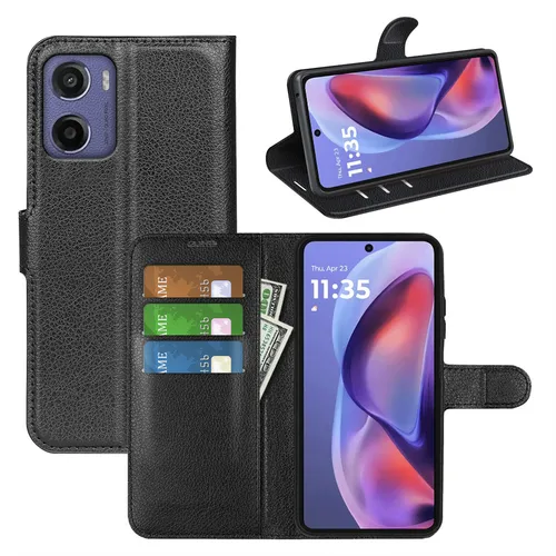 Handy Tasche Motorola Moto E15 / Moto G05 Handyhülle Flip Cover Wallet Case Etui