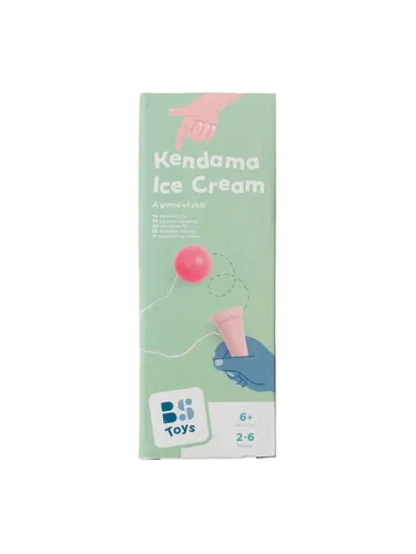 BS Toys Wooden Kendama Ice Cream Catching Game