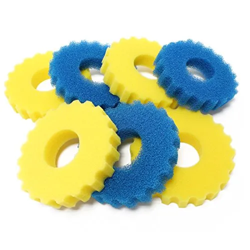 SunSun Bio Druckteichfilter CPF-15000 Filterschwamm Set - Ersatzteil Filterschwamm-Set für SunSun CPF-15000, bestehend aus 3 groben und 4 feinen Schwämmen, optimal für effektive Teichfiltration.