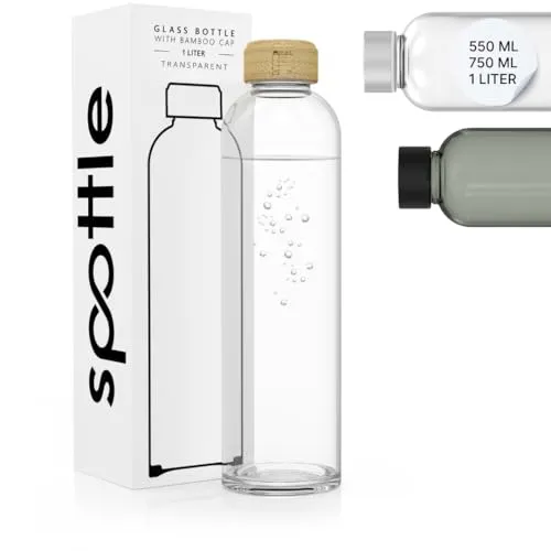 spottle Trinkflasche Glas
