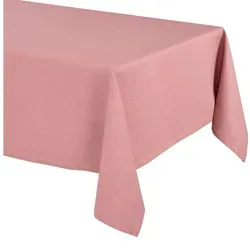 Beautex Tischdecke in Rosa - Elegante Leinenoptik für jeden Anlass - Eckige Tischdecke in Blütenrosa, strapazierfähig und wasserabweisend. Ideal für Indoor und Outdoor, perfekt für stilvolle Anlässe und gemütliche Abende.