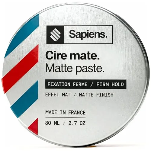 Sapiens Haarwachs Männer Matt 80 ml