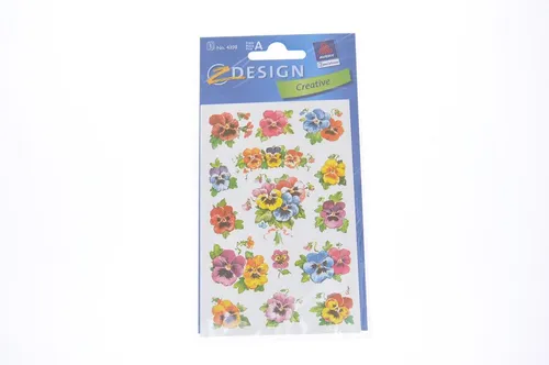 Naklejki 8x16 cm Kwiaty ZWECKFORM 04398 ZWECKFORM 4004182043981