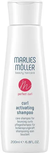 Marlies Möller Perfect Curl Shampoo 200 ml - Shampoo für lockiges Haar, aktiviert und definiert Locken mit Amaranth-Extrakt und pflanzlichen Proteinen. Sulfat- und parabenfrei für geschmeidige, glänzende Locken.