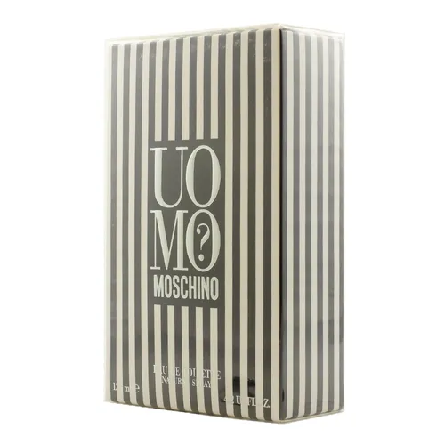 Moschino Uomo Eau de Toilette 125 ml - Herrendüfte mit Mut und Stärke, vereint Tradition und Modernität für selbstbewusste Männer, die ihre Ziele mit Zuversicht verfolgen.